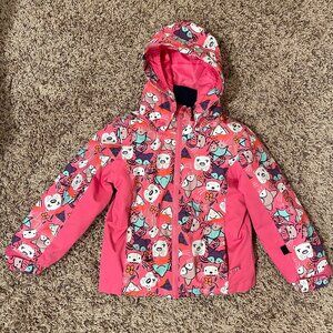 Roxy Girls Winter Jacket (Size T4-5) with Grow System